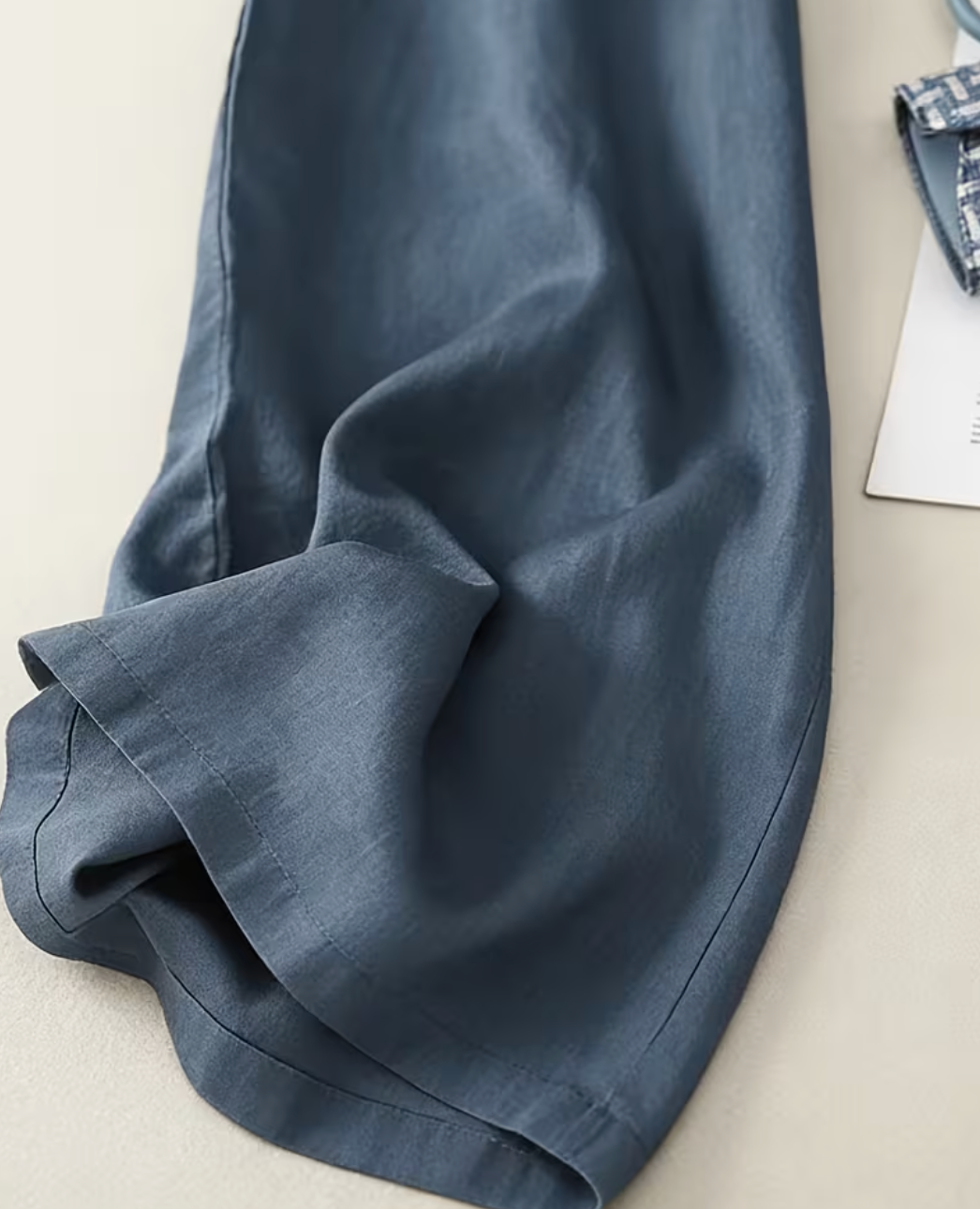 Anya | Wide-Leg Linen Trousers