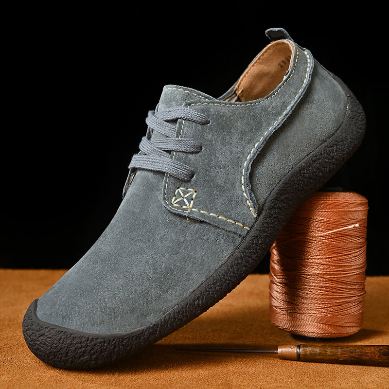 Easton | Suede Rubber-Sole Trainers
