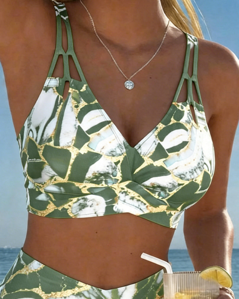 Bikini Tirante Recorte Diseñador
