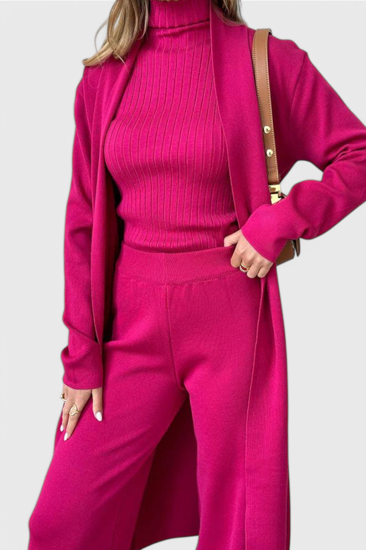 Mahalia | Three-Piece Knit Set