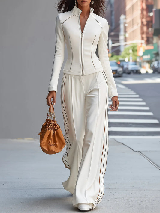 Radochna conjunto blanco amplio
