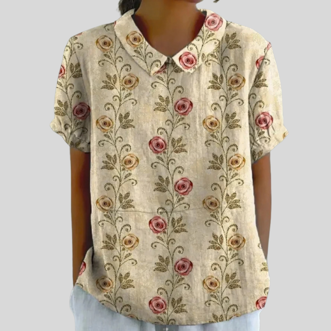 Top Floral Cómodo y Elegante