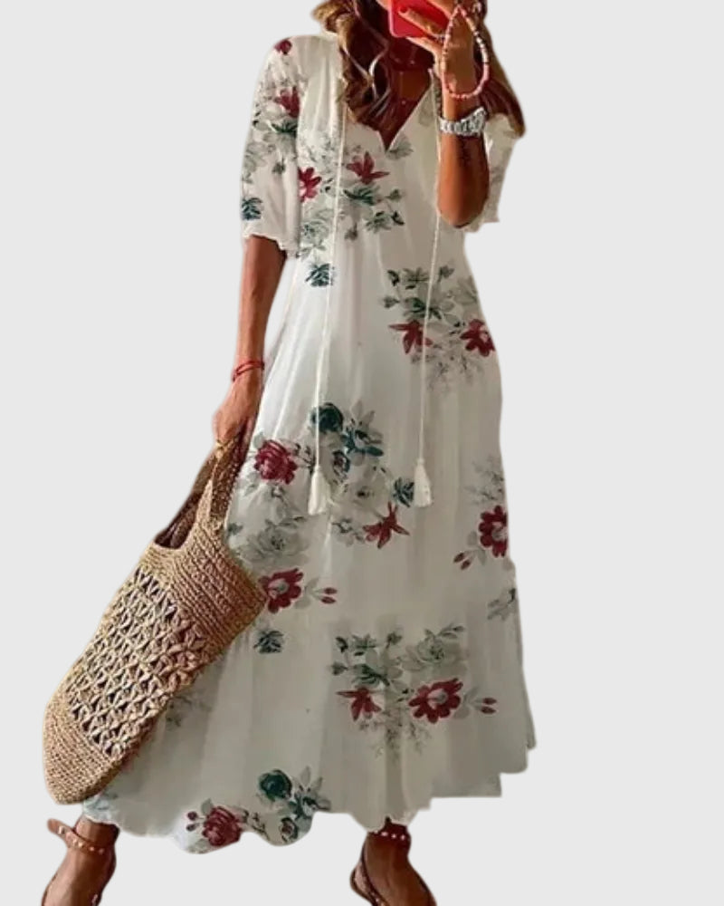 Amalia vestido detalle