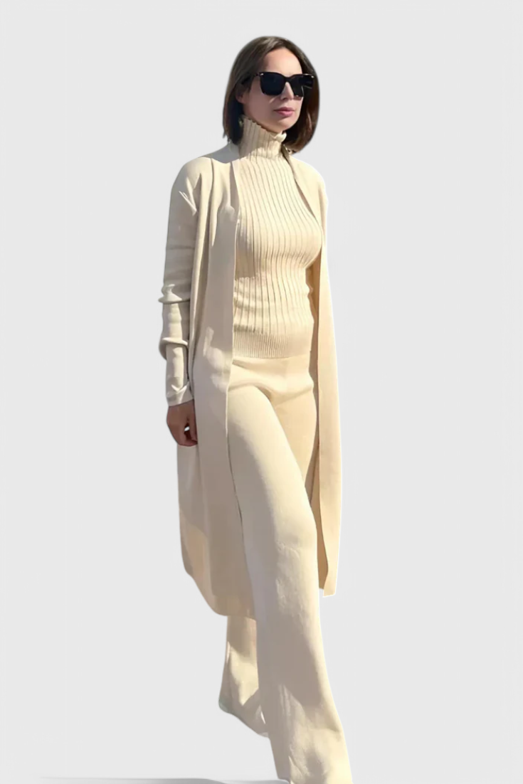 Mahalia | Three-Piece Knit Set