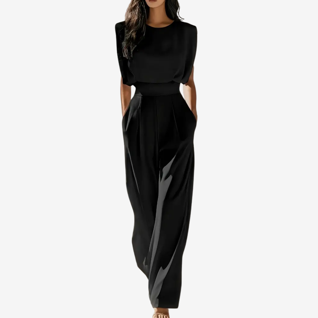 Lottie | Belted Jumpsuit
