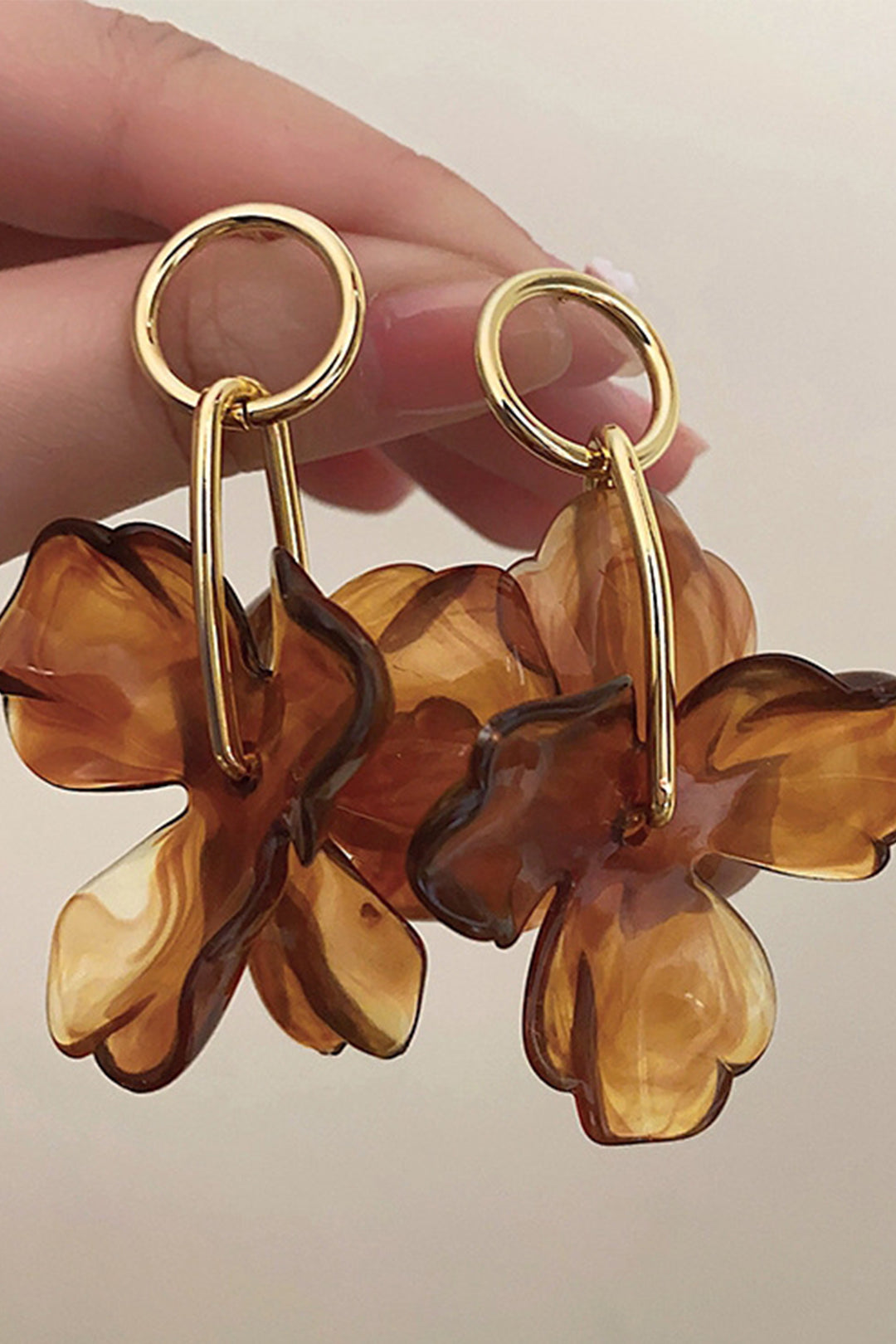 Floral Drop Earrings
