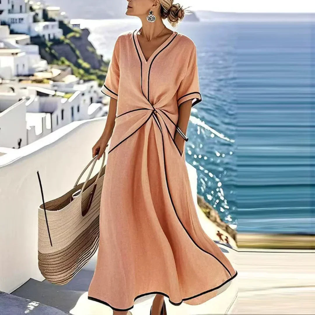 Carol vestido naranja