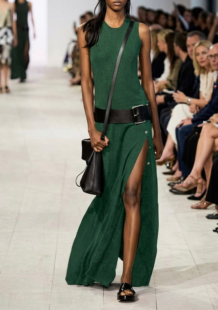 Belt Dress with Complimentary Belt