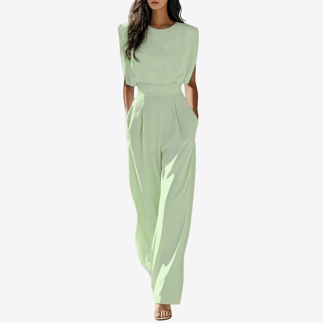 Lottie | Belted Jumpsuit