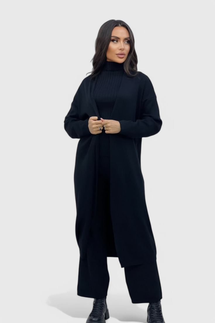 Mahalia | Three-Piece Knit Set