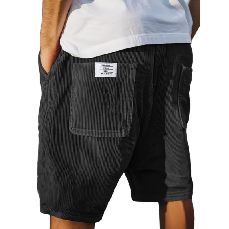 Victor | Elegant Corduroy Shorts