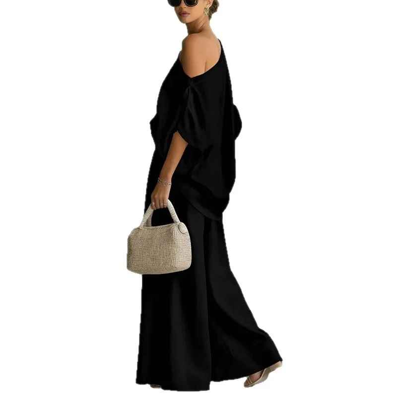 Lisa | Off-Shoulder Linen Co-ord Set