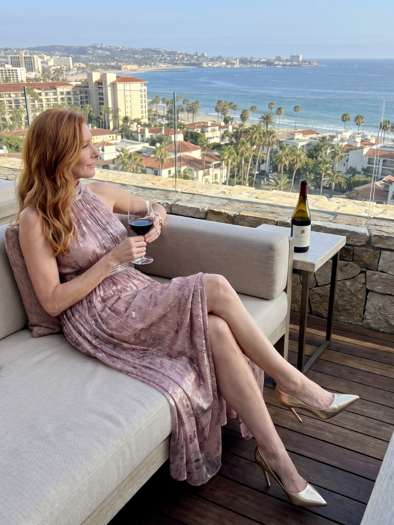 Vestido Midi sin Mangas con Acabado Texturizado