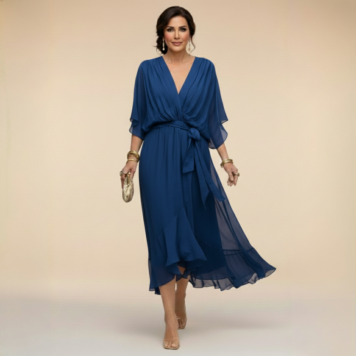 Martha | Elegant Chiffon Summer Dress