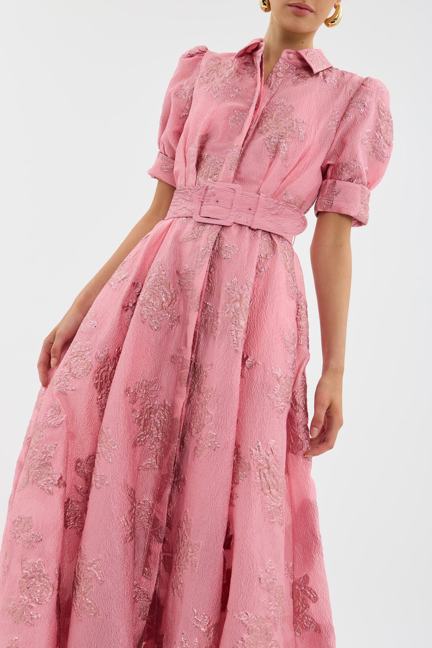 Anabella | Puff-Sleeve Floral Dress