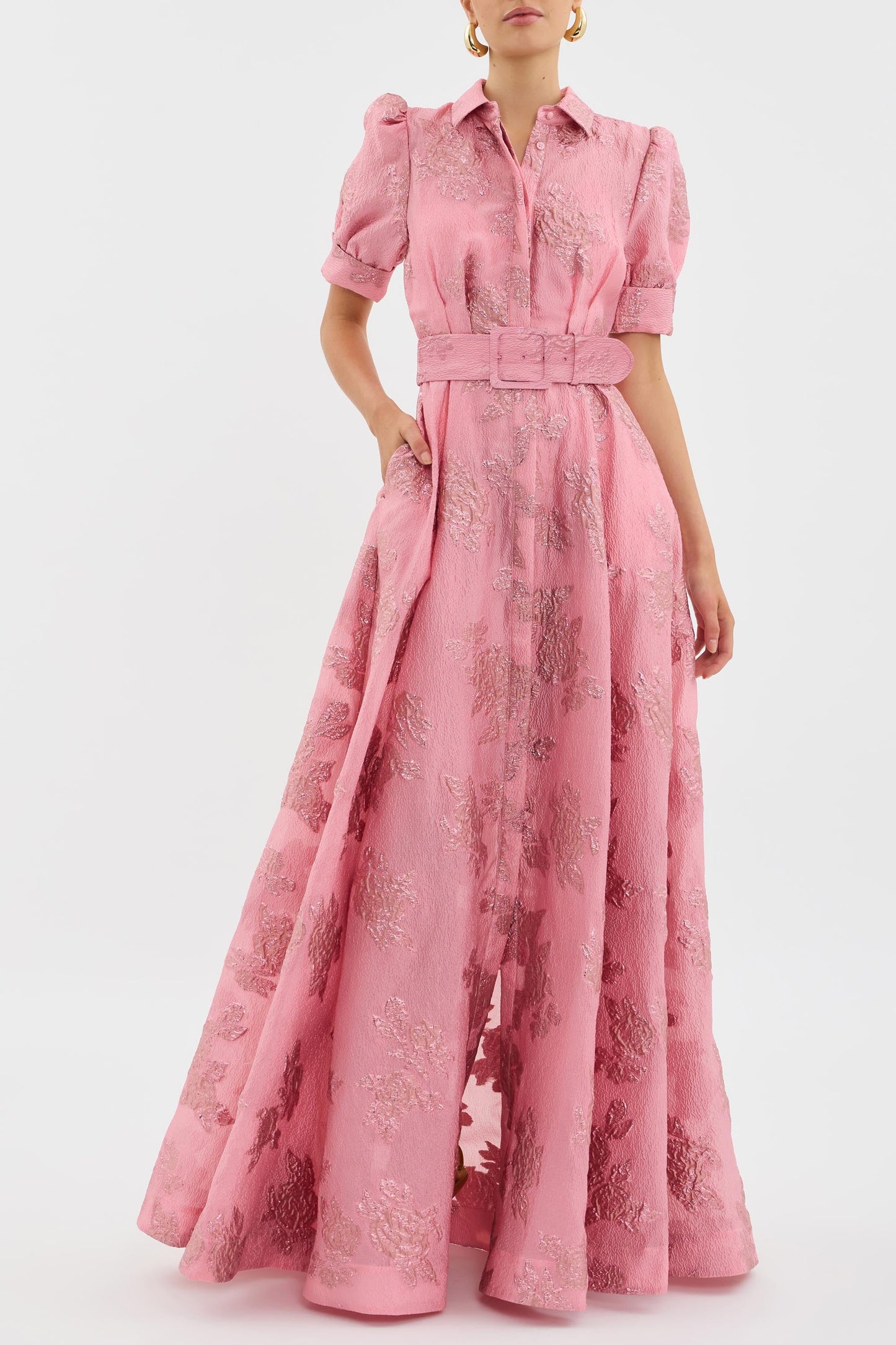 Anabella | Puff-Sleeve Floral Dress