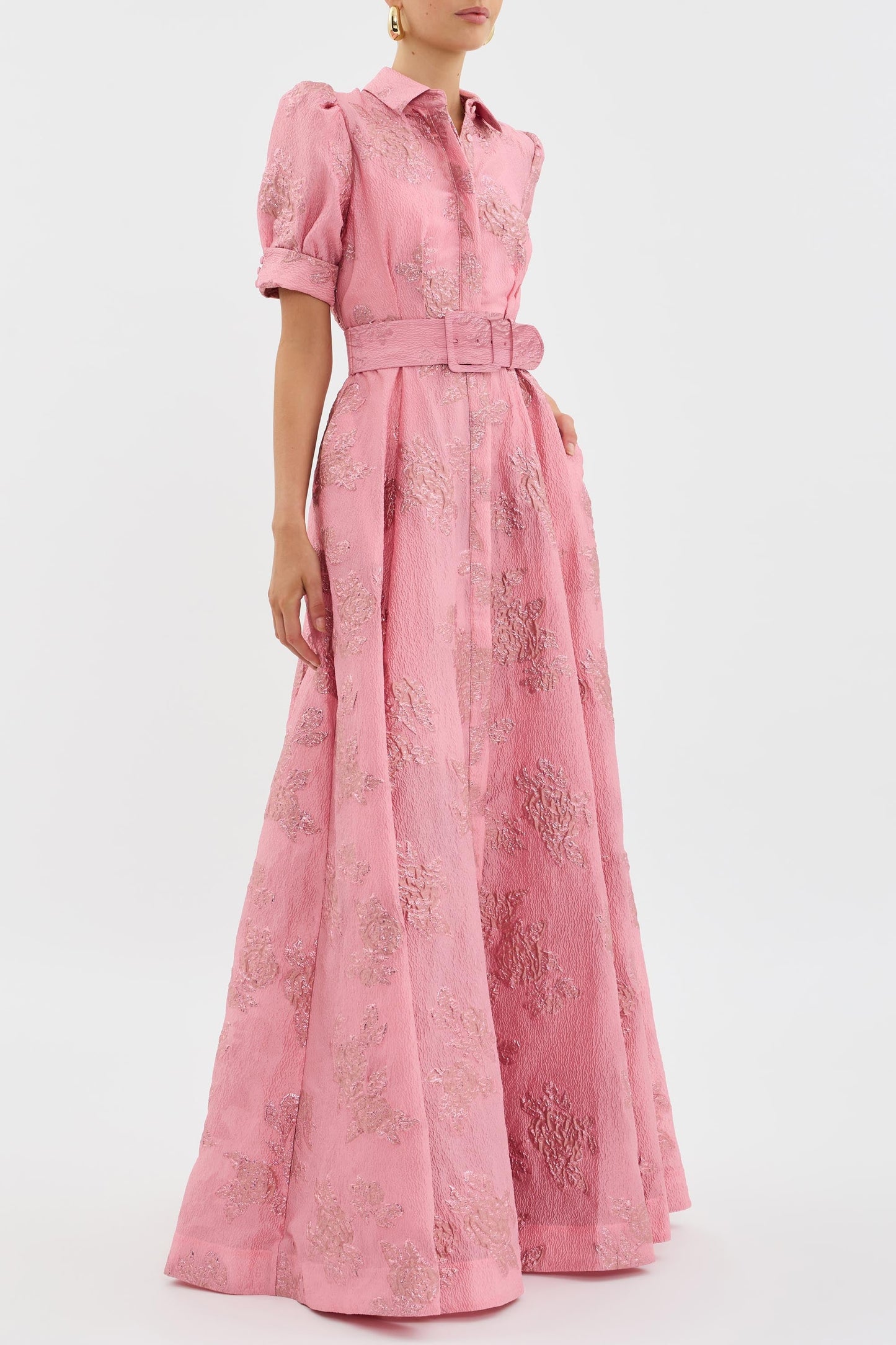 Anabella | Puff-Sleeve Floral Dress