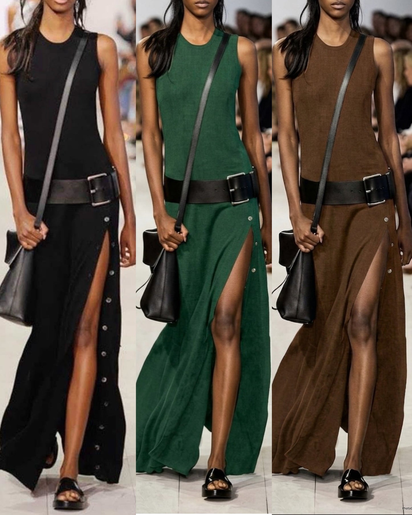 Belt Dress with Complimentary Belt