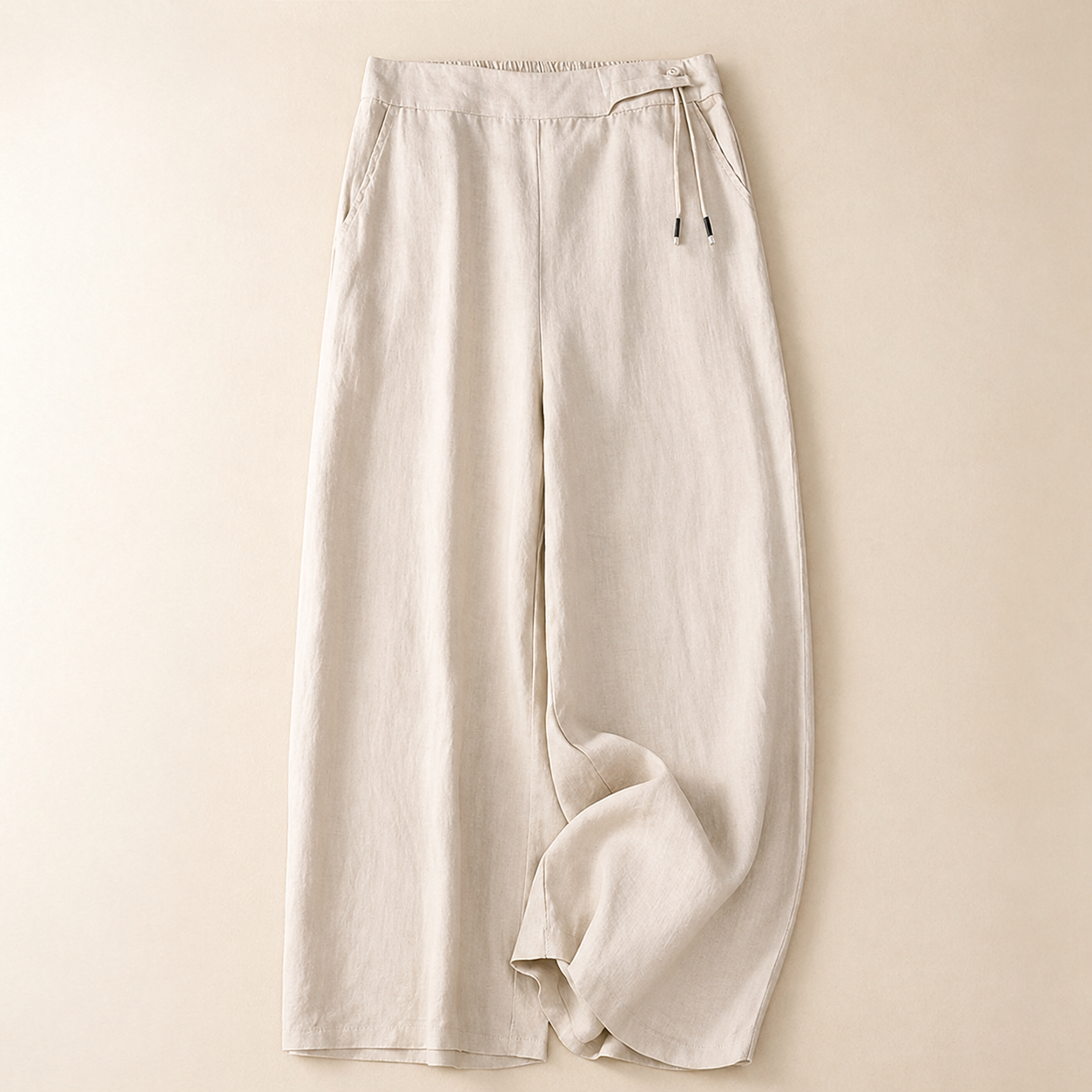 Anya | Wide-Leg Linen Trousers