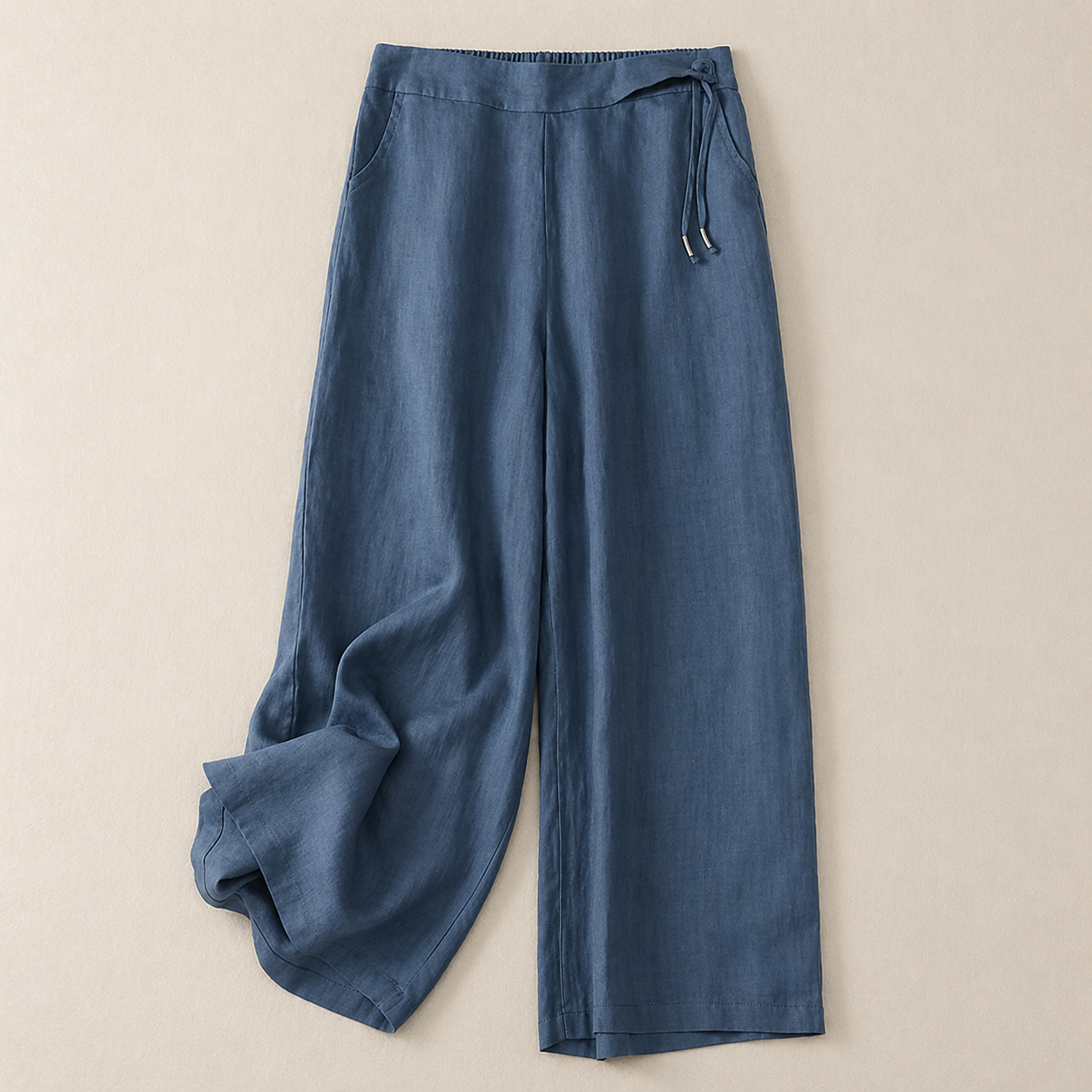 Anya | Wide-Leg Linen Trousers