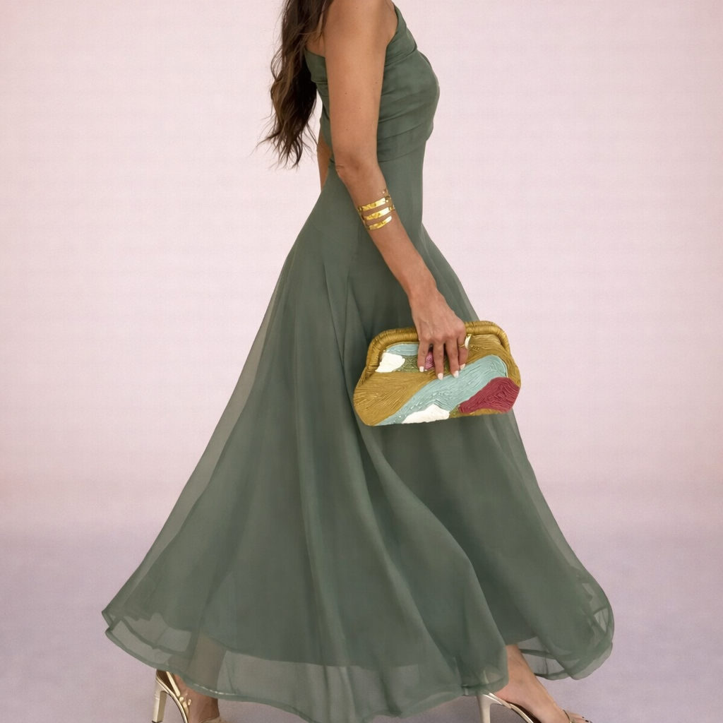 Georgina | Off-The-Shoulder Maxi Dress