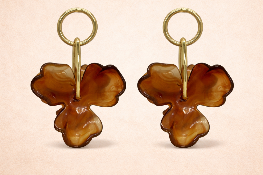 Floral Drop Earrings
