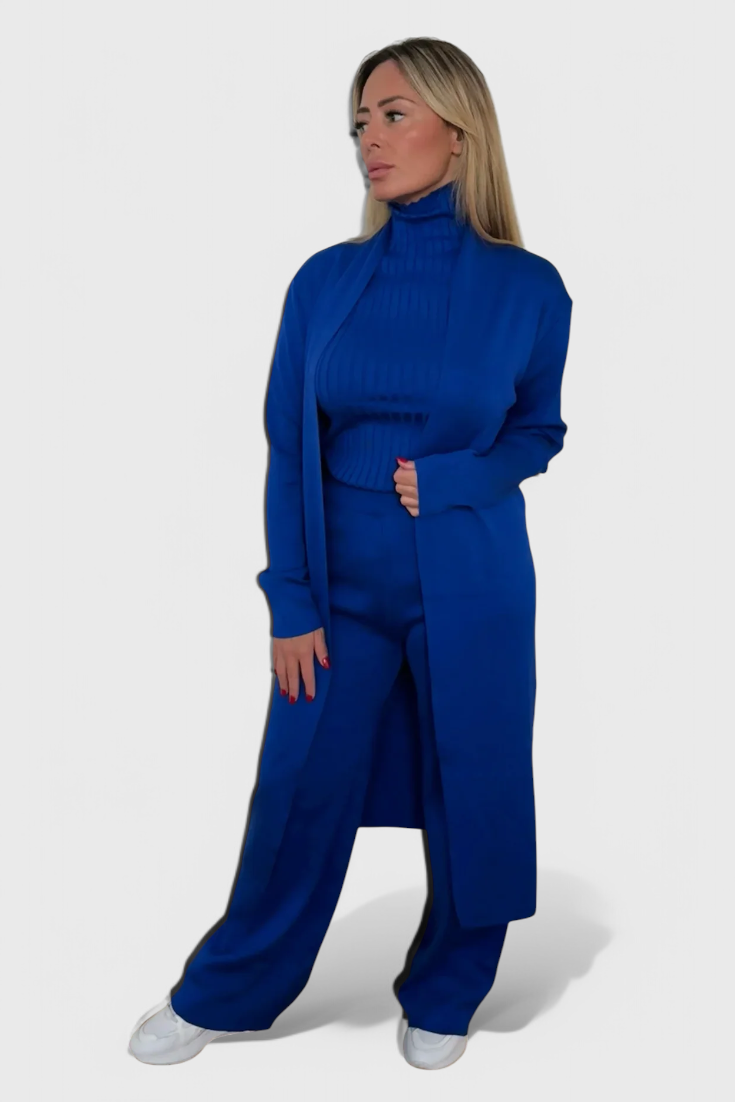Mahalia | Three-Piece Knit Set