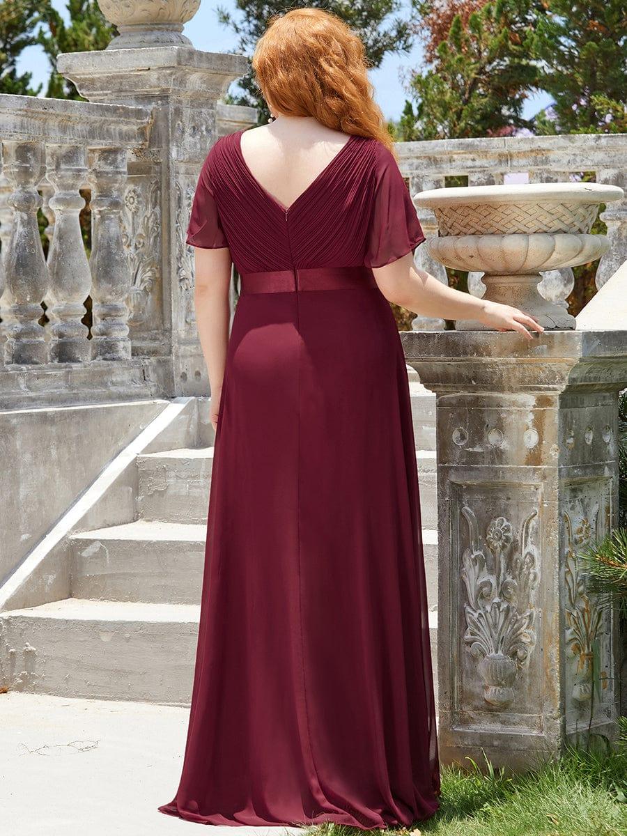 Margot | Empire Butterfly-Sleeve Maxi Dress