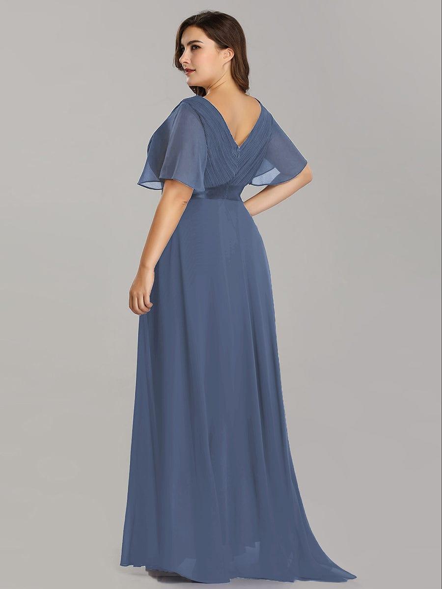 Margot | Empire Butterfly-Sleeve Maxi Dress