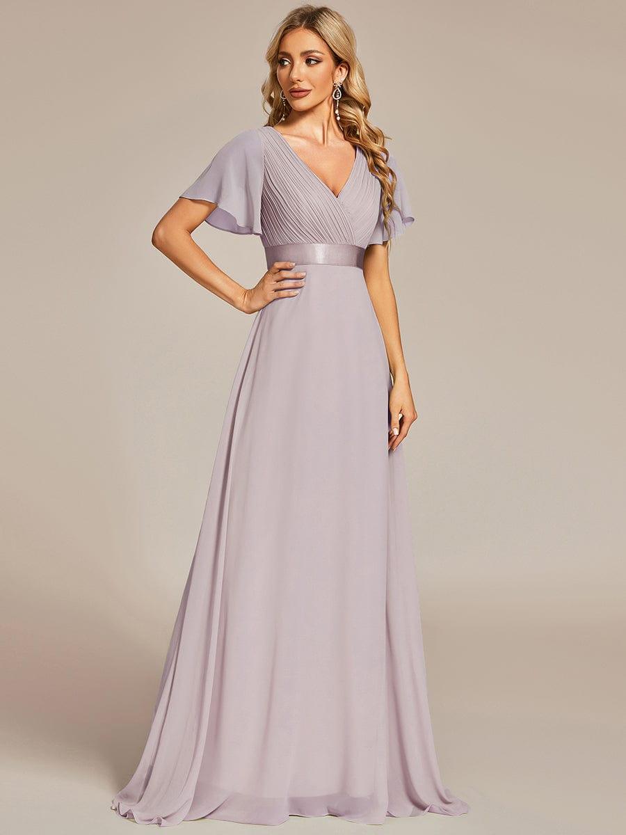 Margot | Empire Butterfly-Sleeve Maxi Dress