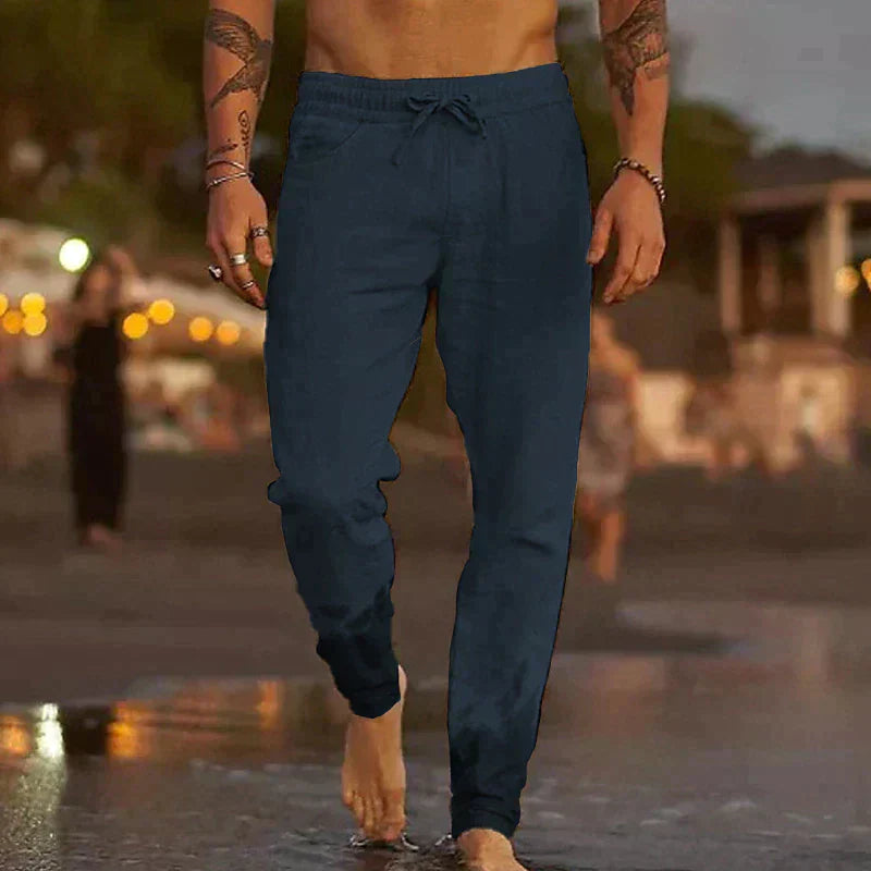 John | Relaxed Wide-Leg Trousers