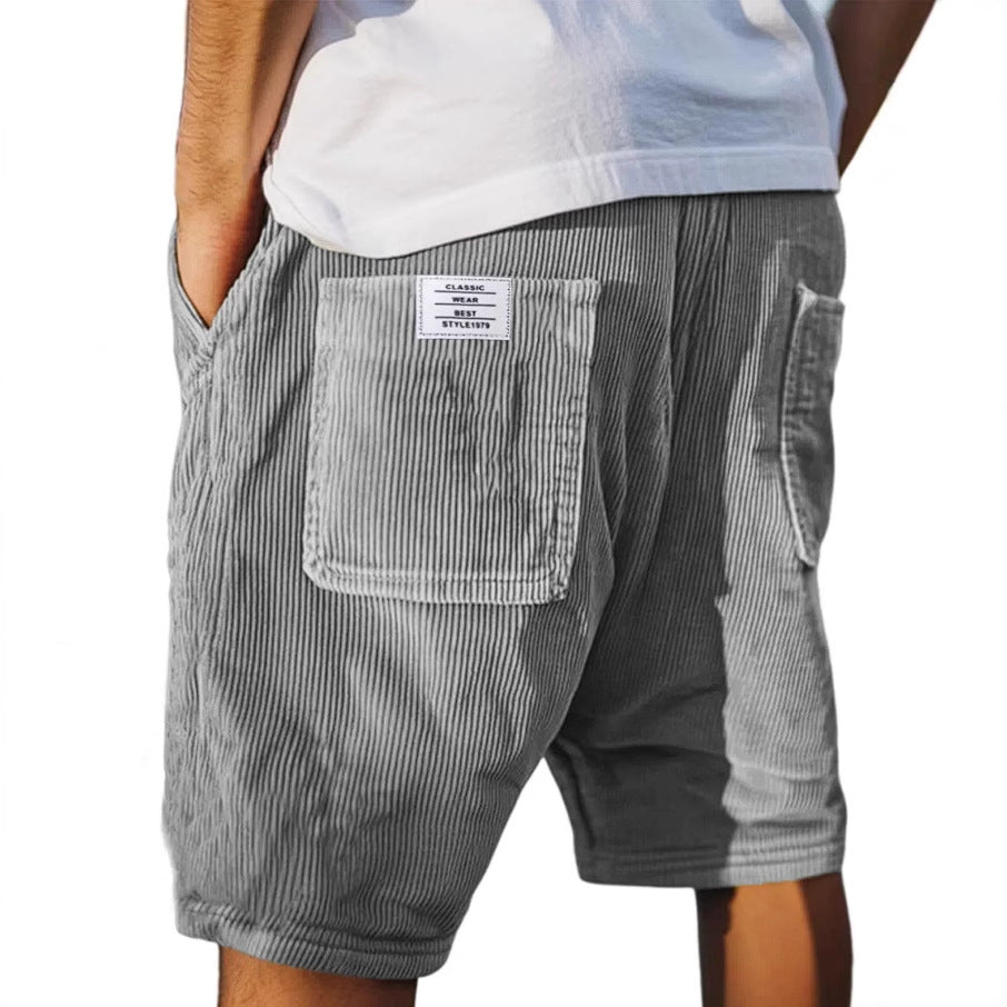 Victor | Elegant Corduroy Shorts