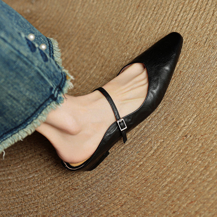 Mirella | Genuine Leather Mules