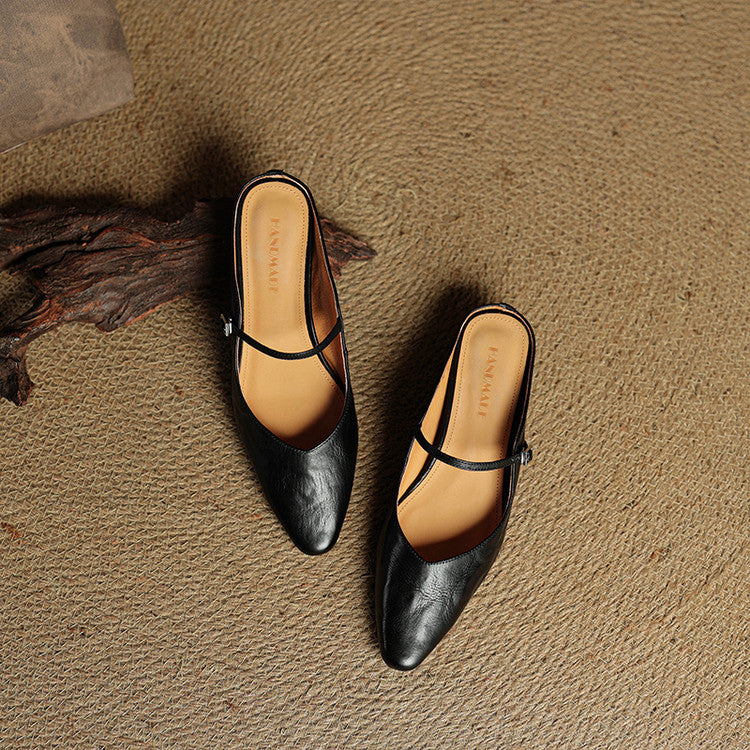 Mirella | Genuine Leather Mules