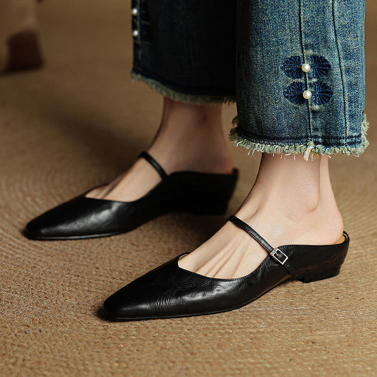 Mirella | Genuine Leather Mules