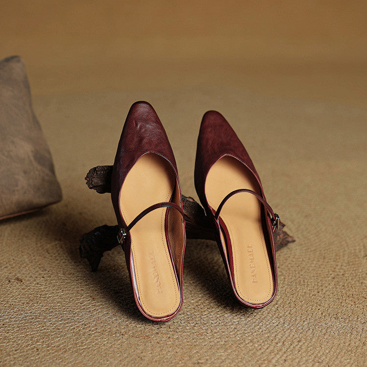 Mirella | Genuine Leather Mules