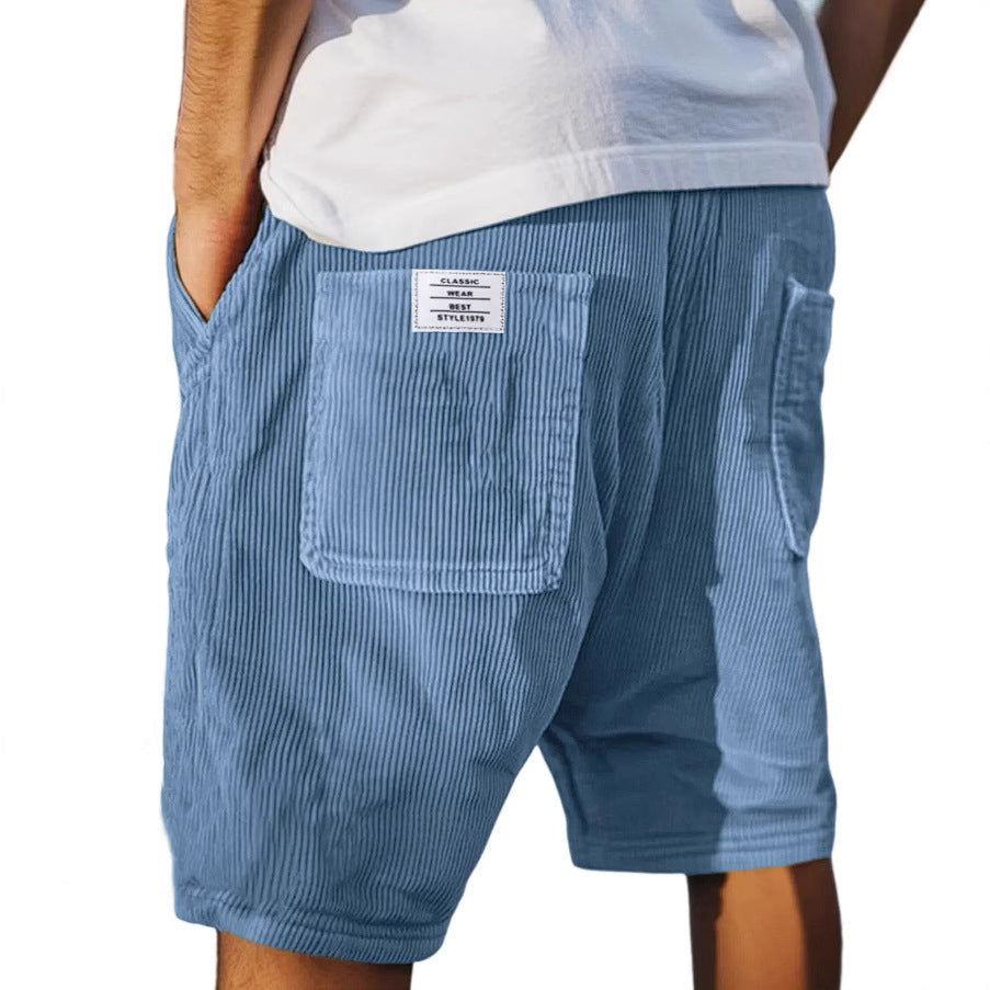 Victor | Elegant Corduroy Shorts