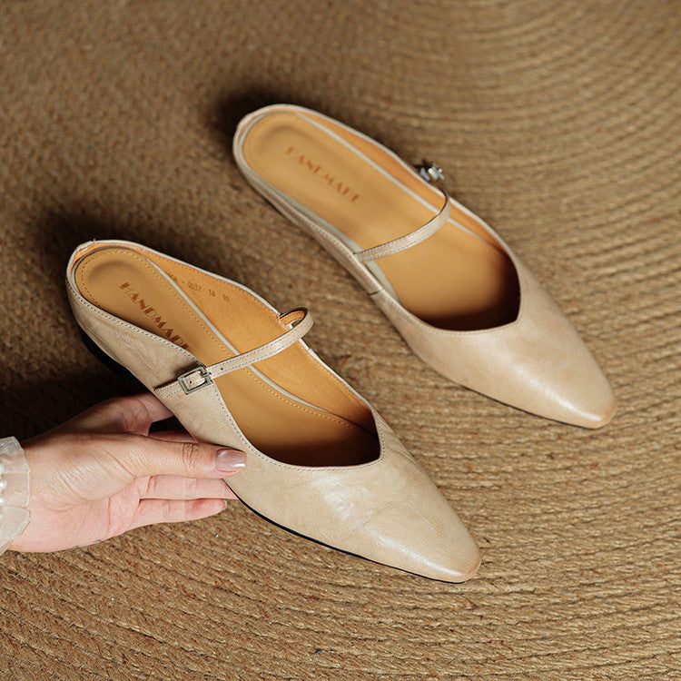 Mirella | Genuine Leather Mules