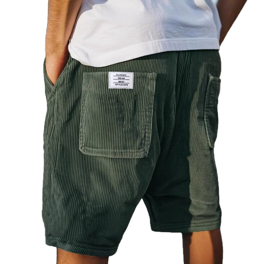 Victor | Elegant Corduroy Shorts