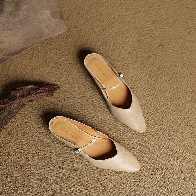 Mirella | Genuine Leather Mules