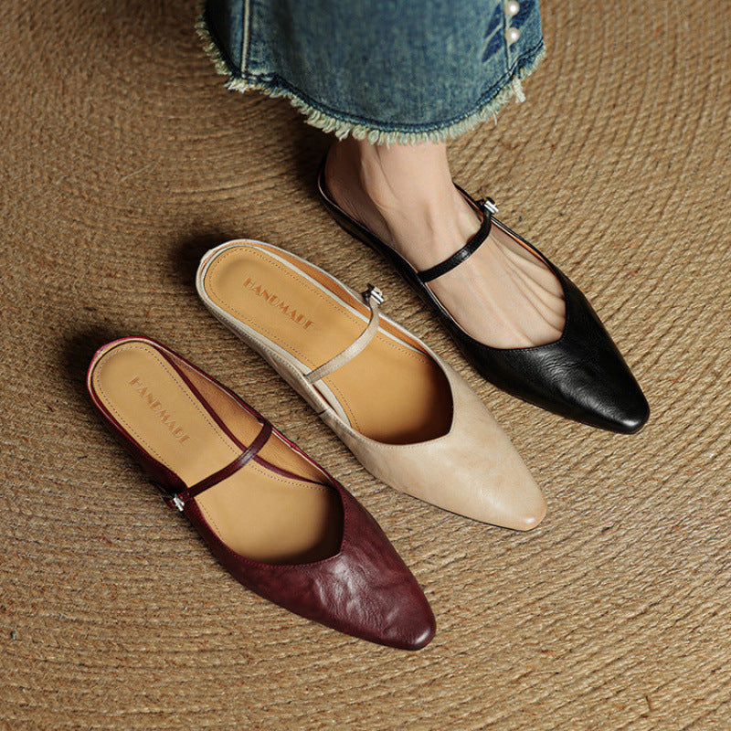 Mirella | Genuine Leather Mules