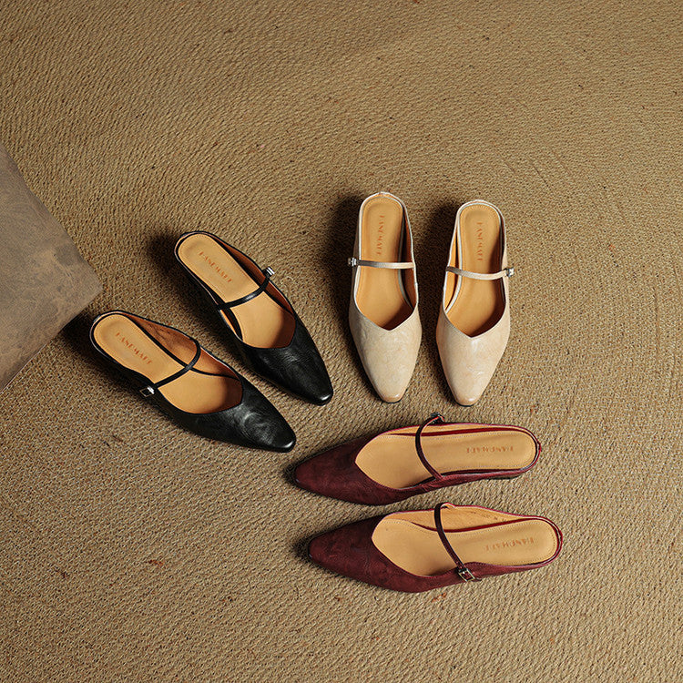 Mirella | Genuine Leather Mules