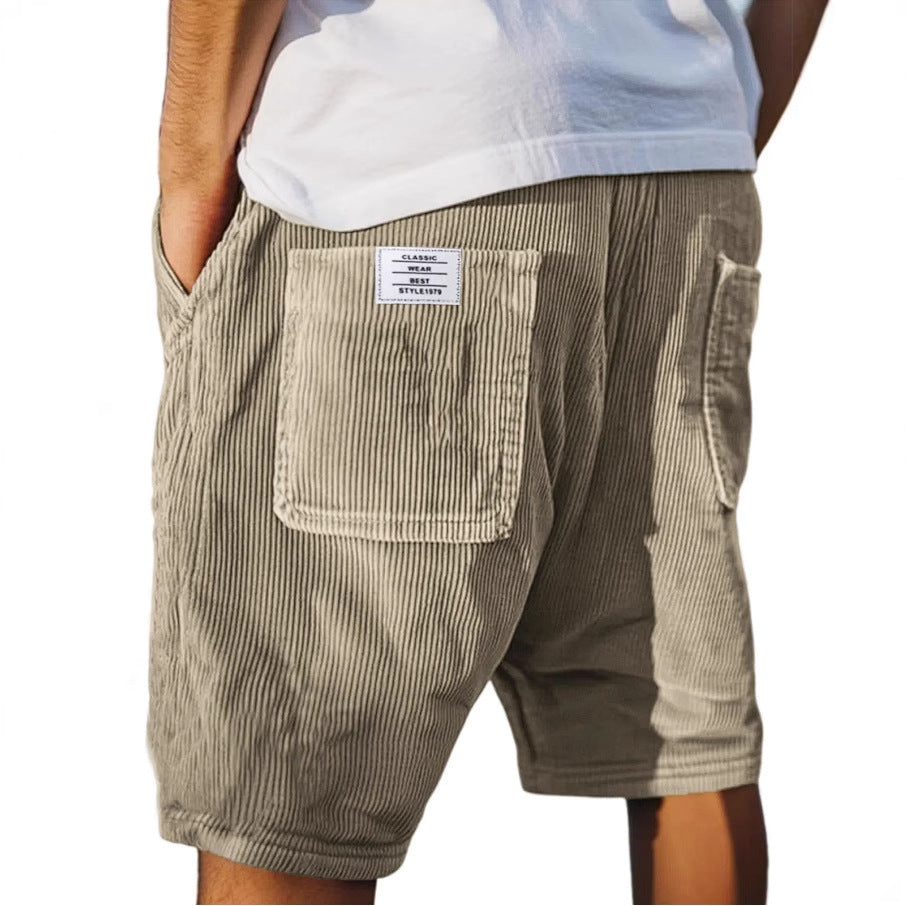 Victor | Elegant Corduroy Shorts