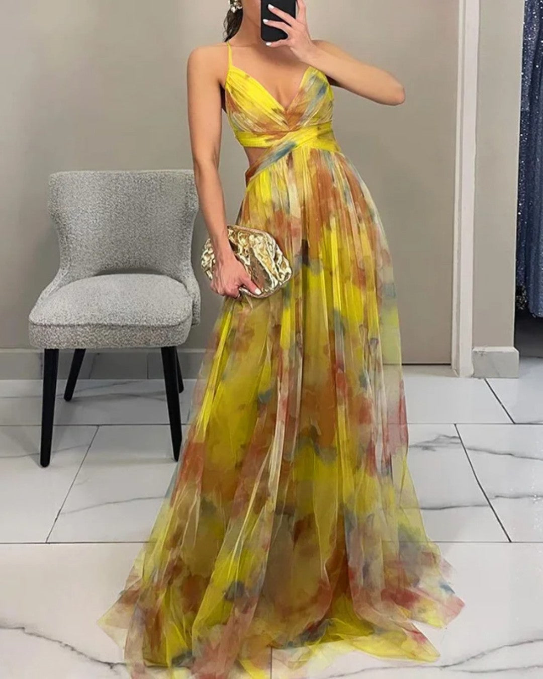 Cordelia | Floral Maxi Dress