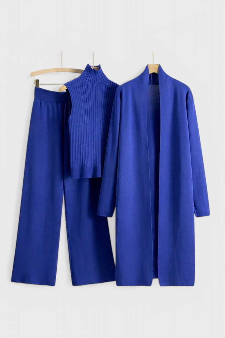 Mahalia | Three-Piece Knit Set