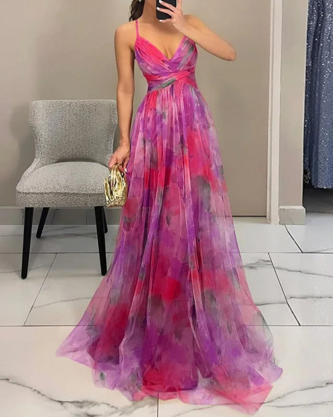 Cordelia | Floral Maxi Dress