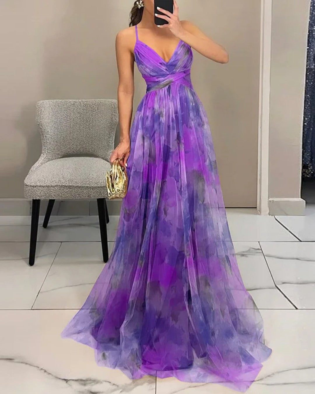 Laura | Floral Elegance Maxi Dress