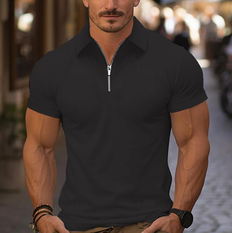 Ramsey | Quarter-Zip Collar Shirt