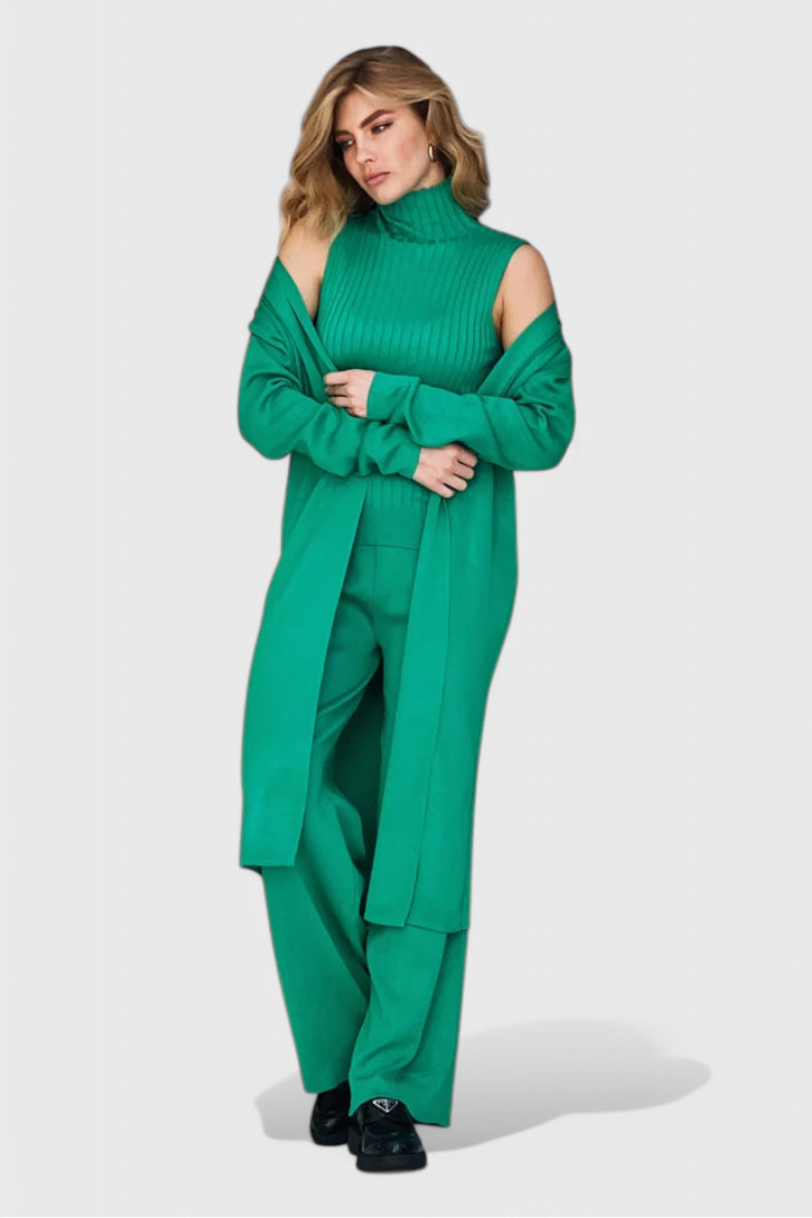 Mahalia | Three-Piece Knit Set