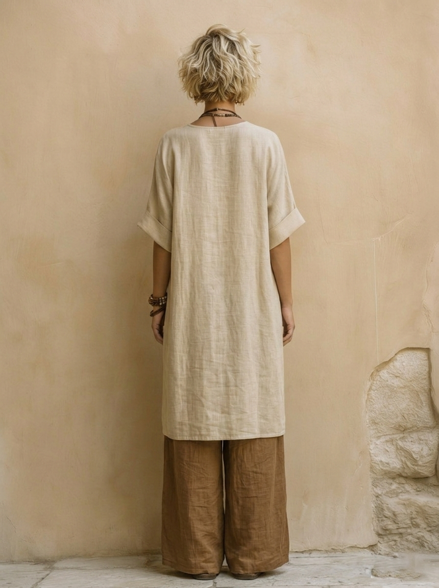 Giulia™ | Conjunto Bohemio Nómada de Tres Piezas con Estampado Tribal